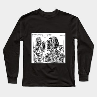 Zombie attack Long Sleeve T-Shirt